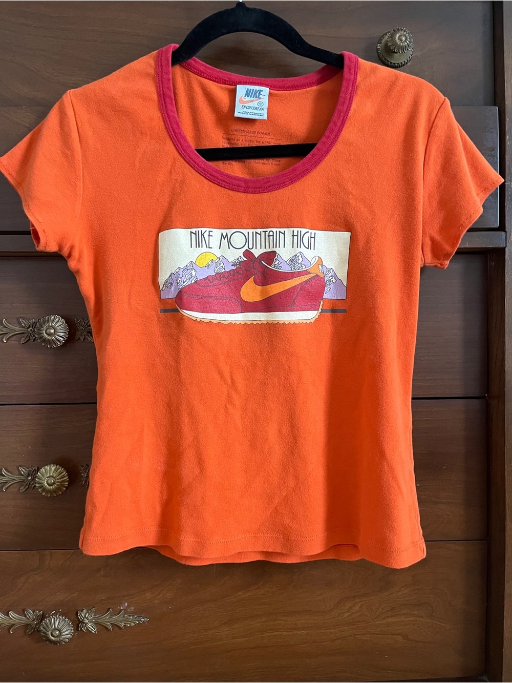 Nike Vintage Limited Edition Mountain High Graphic Ringer Tee